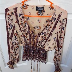 Patterned blouse
